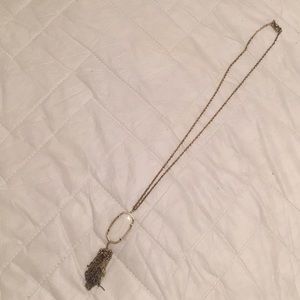 Kendra Scott Rayne White Pearl Necklace